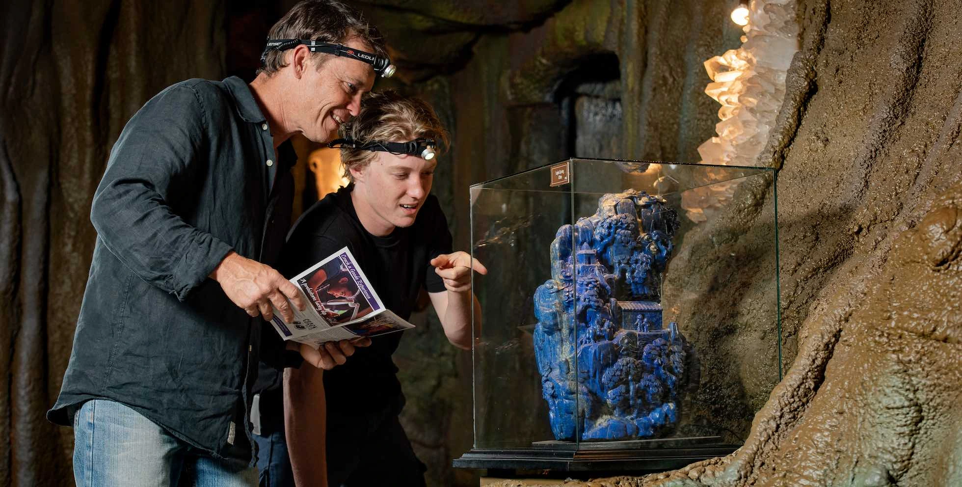 Inside the Crystal Caves